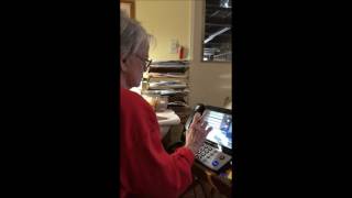 Barbara Learns How To Input Contacts Into Her 2400i BT CapTel Captioned Telephone