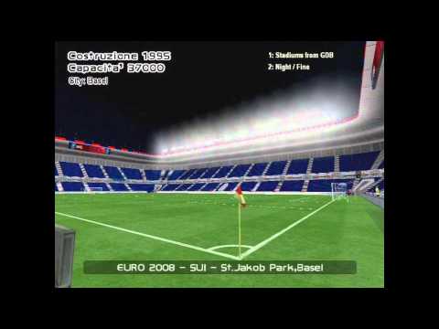 UEFA Euro 2008 stadiums in PES 6 (HD 720p)