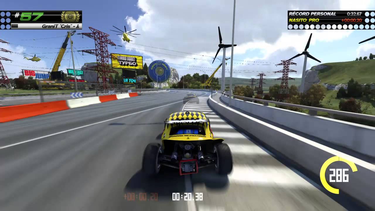 Trackmania Turbo 57 green medal YouTube