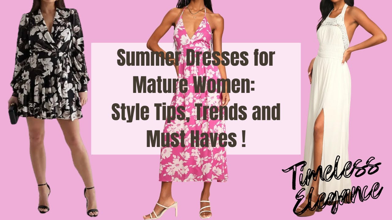 summer dresses for older women