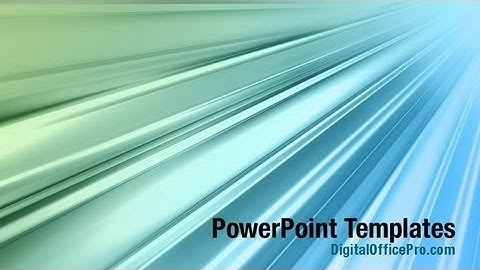 Abstract Color Lines PowerPoint Template Backgrounds - DigitalOfficePro #07204W