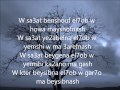 Elissa Sa3at lyrics - اليسا ساعات مع الكلمات