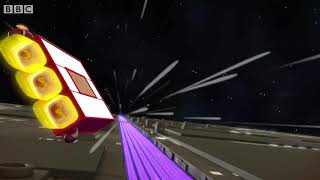 numberblocks race against the clock numberblock 13 with a giant spring!