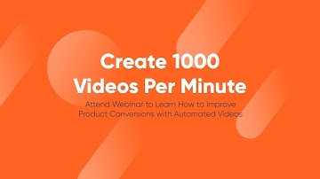 Webinar: Improve Product Conversion Using Video Automation