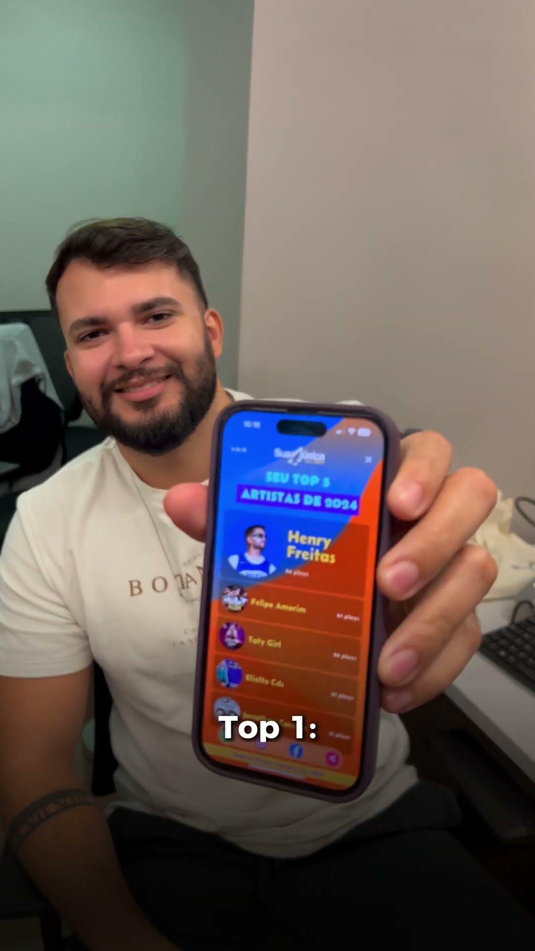 A retrospectiva de 2024 do meu app já saiu e queremos saber qual foi o seu  ?❤️?#shorts