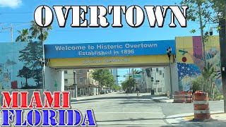 Overtown - Miami - Florida - 4K Neighborhood Drive