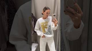 Стильный свитшот Zara арт.0264/820/251 #zara #тренды2025 #чтомодно #ootd #fashion #стильныйобраз