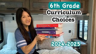 ⭐NEW⭐ 6th Grade Curricula Choices for 20242025 // Middle School