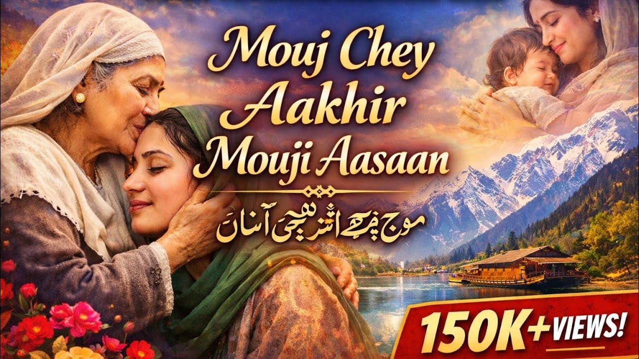 MOUJ CHE AAKHER MOJE AASAAN | SUPERHIT KASHMIRI SONG | Beautiful Kashmiri Song |