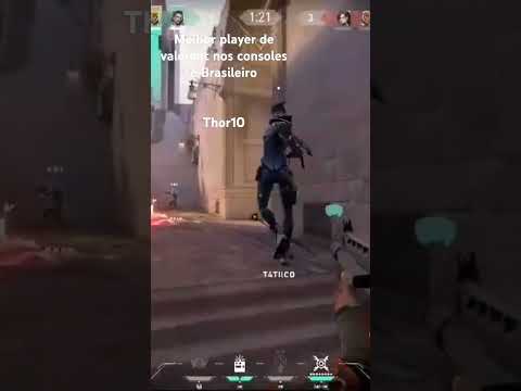 melhor jogador de valorant nos consoles é Brasileiro e seu nome é Thor