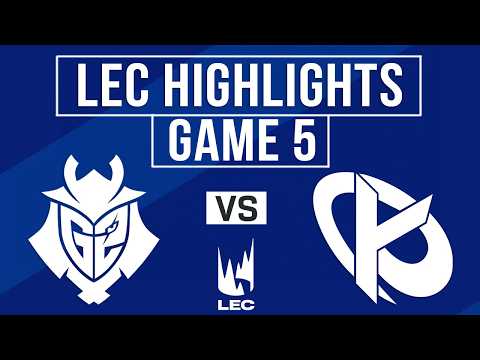 G2 vs KC Highlights Game 5 | LEC 2026 Versus Playoffs Finals | G2 Esports vs Karmine Corp