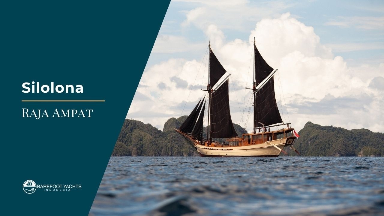 ⁣Raja Ampat Yacht Charter | Silolona Luxury Phinisi