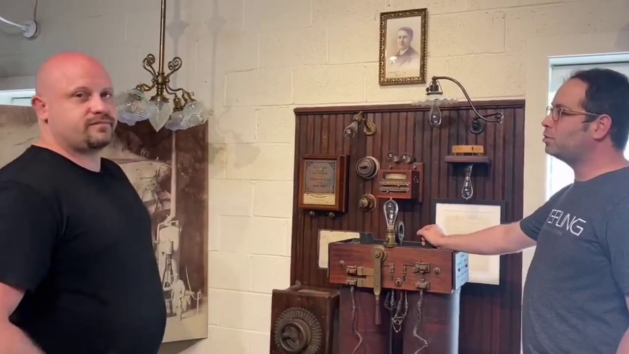 Antique Electric Transmission & Light Bulb Collection