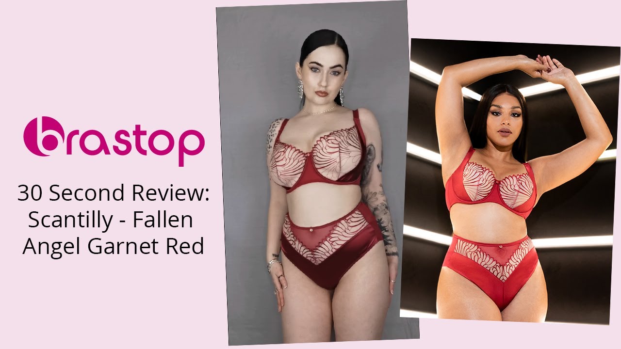 Scantilly Heart Throb Bra Review - 32HH - Big Cup Little Cup
