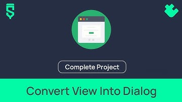 Convert View Into Custom Dialog | Project In Sketchware | Blockware