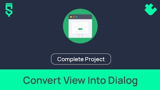 Convert View Into Custom Dialog | Project In Sketchware | Blockware