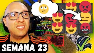 TIBIA - HUNTING TASK ep 54: FARMEI AS NIGHT HARPY FEATHERS 😎, ESSA SEMANA 23 VAI SER CORRIDA E...🙄