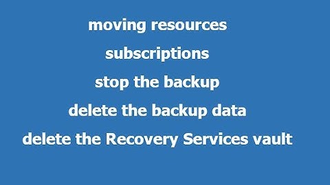 MS Azure Administrator Associate AZ 104 Qset 12 recovery vault, backup, backup data, subscription