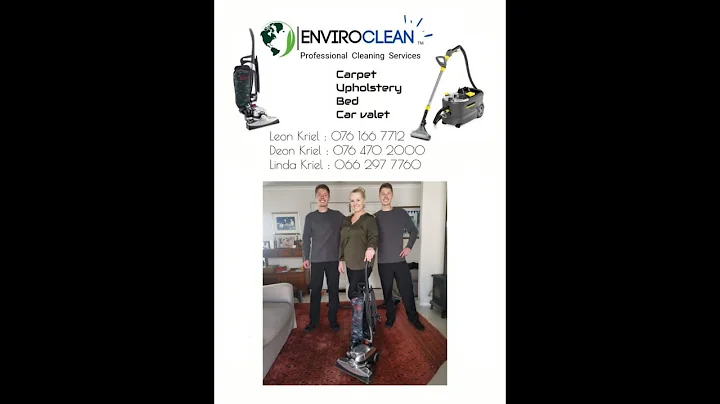 Karcher Puzzi 10/2 and 30/1 Power Brush in use