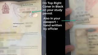 How to find Document Number on Study permit, work permit Canada 2019
