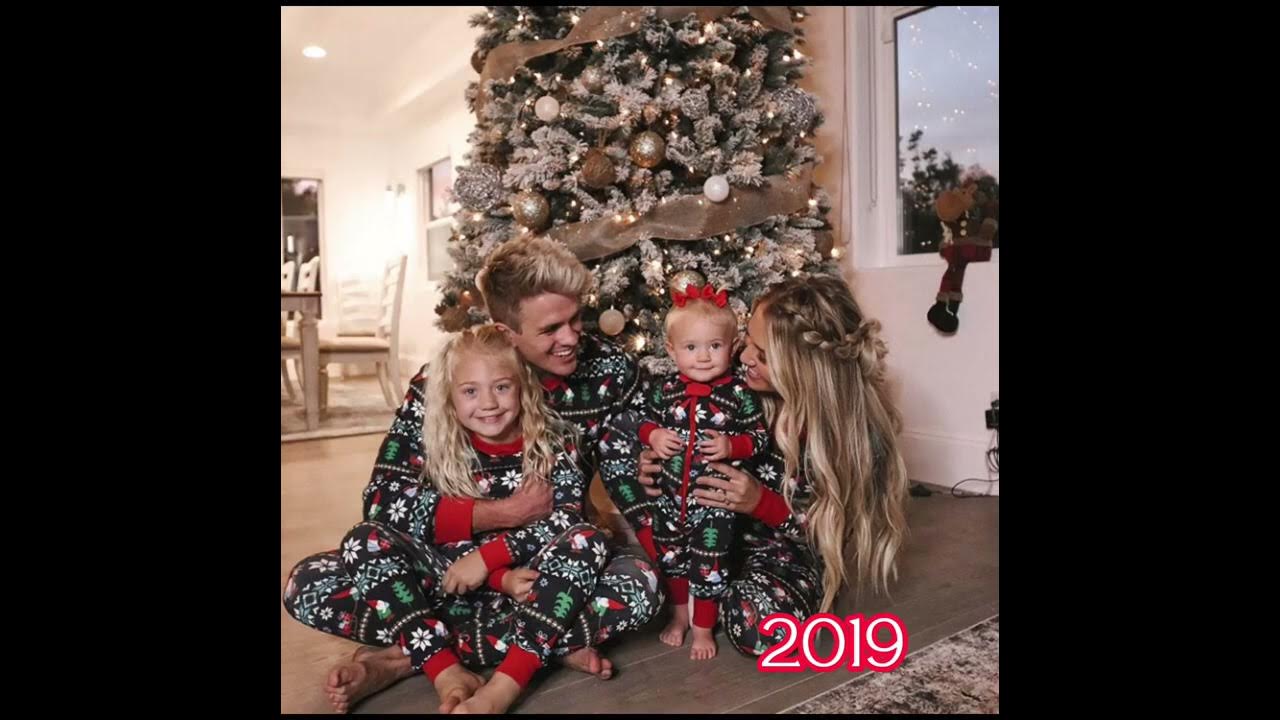 Labrant fam Christmas through the years 💚 ️🎄labrantfamily viral YouTube