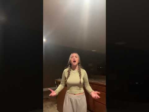 Kb singing ashes by celine dion ❤️