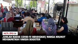 Jumlah Kasus Covid-19 Meningkat, Warga Krukut Mendapatkan Vaksin Booster