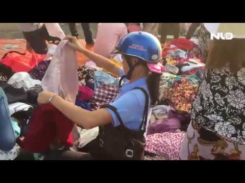 Video Bán quần áo, giày dép đồng giá 2 000 đồng cho công... - youtube