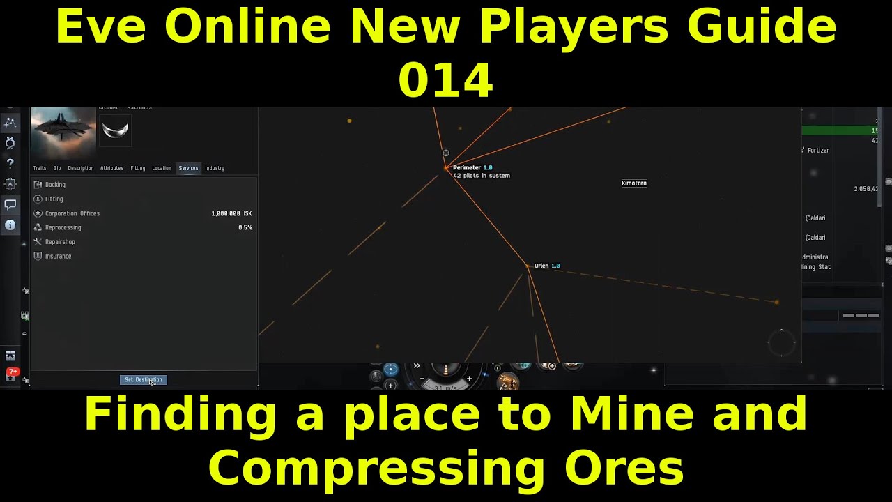 Eve Online New Players Guide 014 Finding a place to Mine and