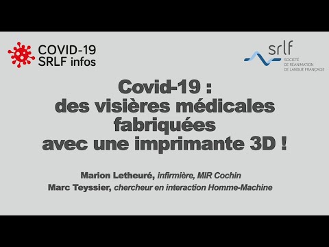 Covid-19: des visières imprimées avec une imprimante 3D ! Covid-19: des visières imprimées avec une imprimante 3D !