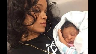 Rihanna and her new baby born