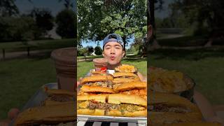 Trying INSANE Philly Cheesesteaks at Ori’s Cheesesteaks in Chatham, NJ #shorts