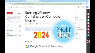 [2024] Running Windows Containers on Compute Engine || #qwiklabs || #GSP153 ||  [With Explanation🗣️]