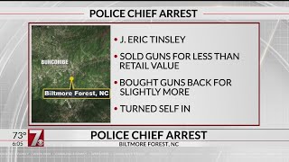 Fmr. NC police chief accused of selling guns from cases