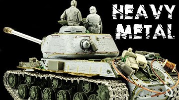 JS-2 Build With EXTREME Cast Steel Textures! (Tamiya 1/35)