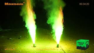 Maxsem Fireworks MF-0262G Bengalos Green (28 mm  1 Shots) #fyp #fireworks #Tonglefireworks