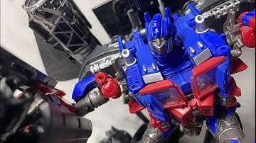 Optimus Prime Jetfire Combine Transformers Revenge of the Fallen Stop motion #transformers