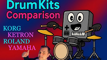 Drum Kits Comparison - KORG Pa5X⚔️KETRON Event⚔️YAMAHA Genos⚔️ROLAND E-80