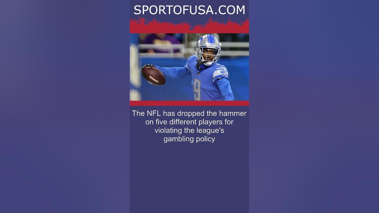 Five NFL players suspended for violating league