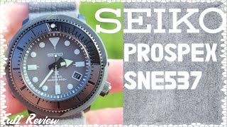 Full Review - Seiko Prospex SNE537 