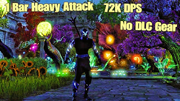 ESO 72K DPS Magicka Templar Build – No DLC Needed! | ESO Easy Heavy Attack Magplar Guide