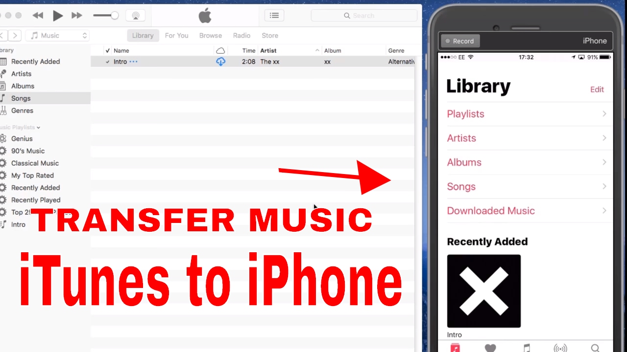 How to Transfer Music From iTunes to iPhone, iPad ♫ ♫ 2021