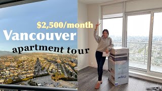 $2,500 in Vancouver BC | Apartment Tour (Our New Home!)