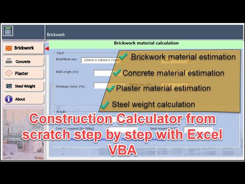Construction Calculator with