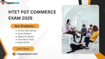 HTET PGT COMMERCE Online Test Series 2025, Exam Pattern, Question Banks, One Liner #htet #pgt