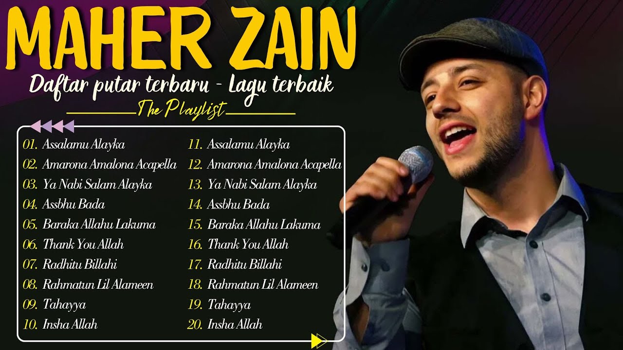 Maher Zain Best Arabic Songs 2025 🎙 Rahmatun Lil Alameen, Ya Nabi Salam Alaika 🍇أشهر أغاني حمزة نم