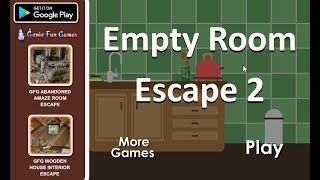 Empty Room Escape 2 Genie Fun Games Escape Fan