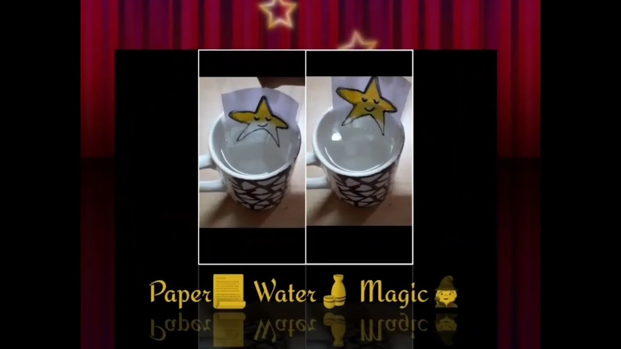 Paper📃 Water MagicWater Magicmagicpapermagic YouTube