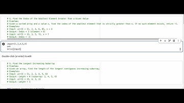 Find the Index of the Smallest Element Greater Than a Given Value