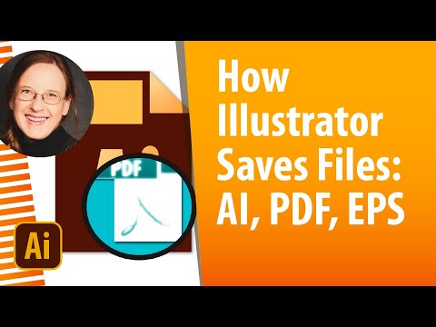 How Illustrator saves files